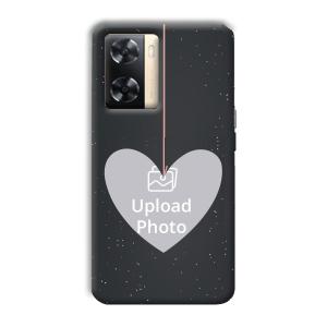 Hearts Customized Printed Back Cover for Oppo A77s
