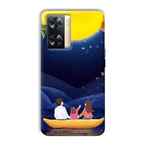 Night Skies Phone Customized Printed Back Cover for Oppo A77s