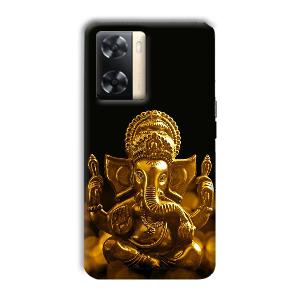 Ganesha Idol Phone Customized Printed Back Cover for Oppo A77s