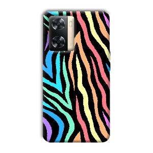 Aquatic Pattern Phone Customized Printed Back Cover for Oppo A77s