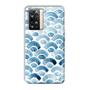 Block Pattern Phone Customized Printed Back Cover for Oppo A77s