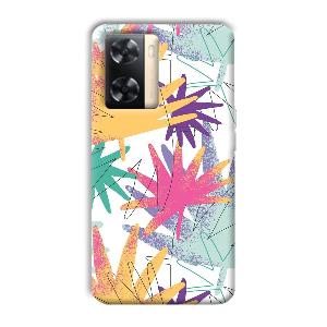 Big Leaf Phone Customized Printed Back Cover for Oppo A77s