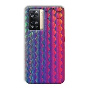 Vertical Design Customized Printed Back Cover for Oppo A77s