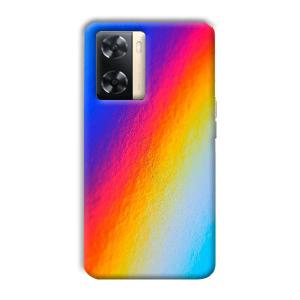 Rainbow Phone Customized Printed Back Cover for Oppo A77s