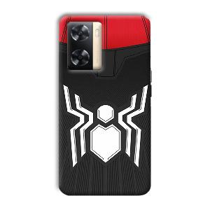 Spider Phone Customized Printed Back Cover for Oppo A77s