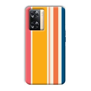 Colorful Pattern Phone Customized Printed Back Cover for Oppo A77s