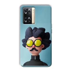 Cartoon Phone Customized Printed Back Cover for Oppo A77s