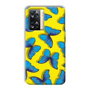 Butterflies Phone Customized Printed Back Cover for Oppo A77s