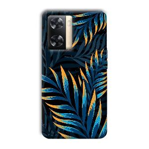 Mountain Leaves Phone Customized Printed Back Cover for Oppo A77s