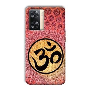 Om Design Phone Customized Printed Back Cover for Oppo A77s