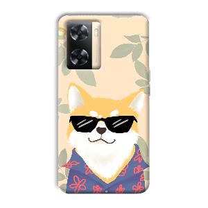 Cat Phone Customized Printed Back Cover for Oppo A77s