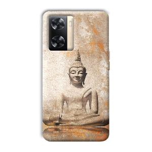 Buddha Statute Phone Customized Printed Back Cover for Oppo A77s