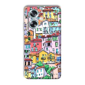Colorful Alley Phone Customized Printed Back Cover for Oppo