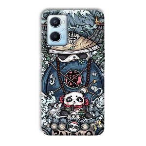 Panda Q Phone Customized Printed Back Cover for Oppo A96
