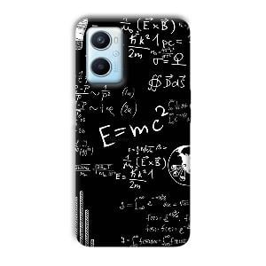 E is Equal To MC2 Phone Customized Printed Back Cover for Oppo A96