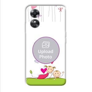 Children's Design Customized Printed Back Cover for Oppo A17