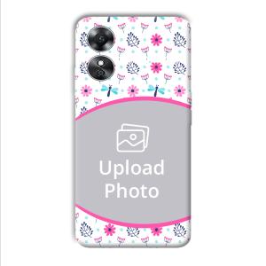 Naturopathy Customized Printed Back Cover for Oppo A17