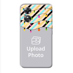 Star Lights Customized Printed Back Cover for Oppo A17