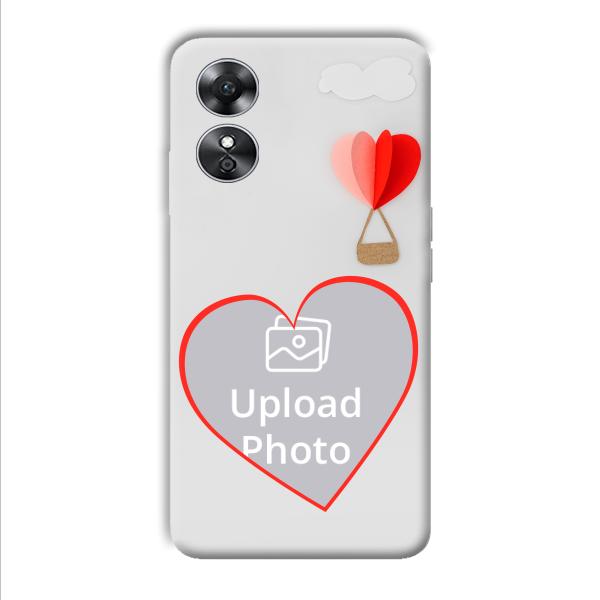 Parachute Customized Printed Back Cover for Oppo A17