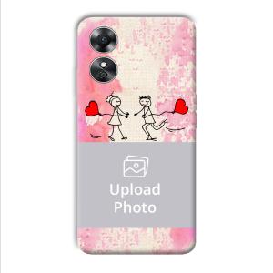 Buddies Customized Printed Back Cover for Oppo A17