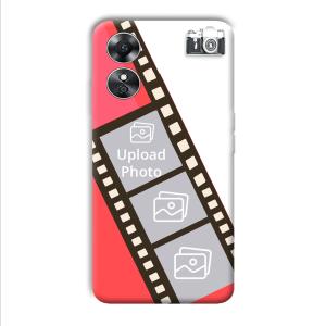 Camera Customized Printed Back Cover for Oppo A17
