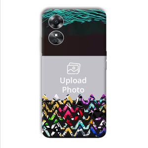 Lights Customized Printed Back Cover for Oppo A17