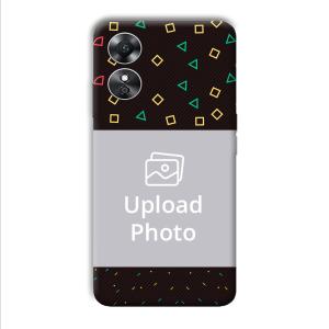 Pattern Design Customized Printed Back Cover for Oppo A17