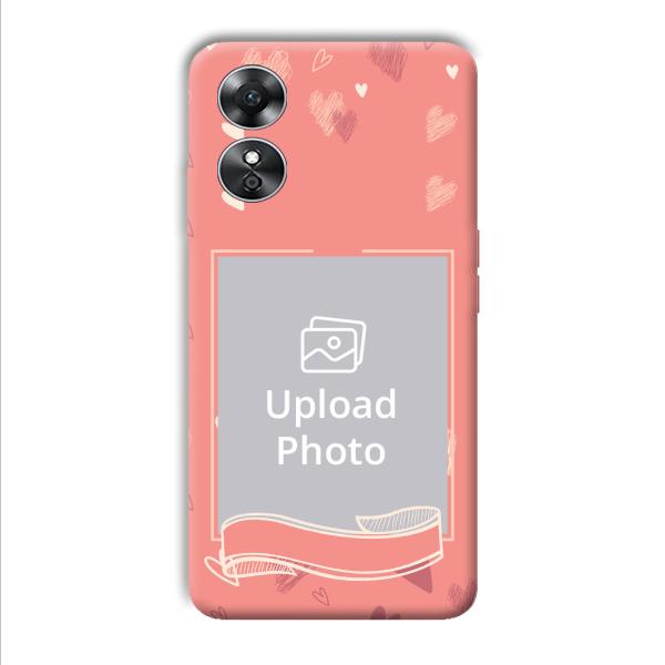 Potrait Customized Printed Back Cover for Oppo A17