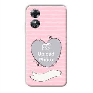 Love Customized Printed Back Cover for Oppo A17