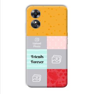Friends Family Customized Printed Back Cover for Oppo A17