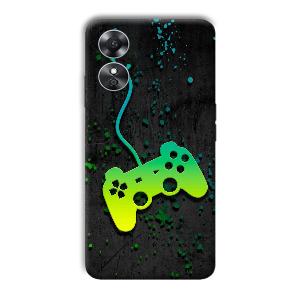 Video Game Phone Customized Printed Back Cover for Oppo A17