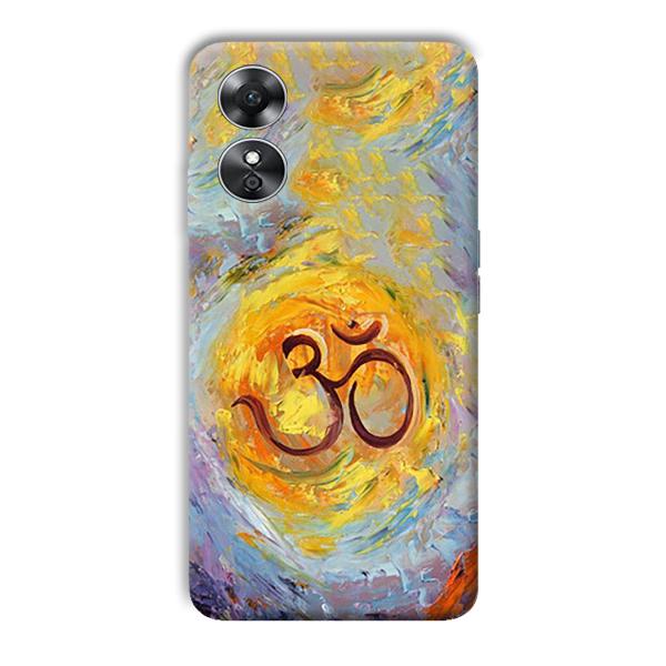 Om Phone Customized Printed Back Cover for Oppo A17