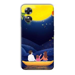 Night Skies Phone Customized Printed Back Cover for Oppo A17