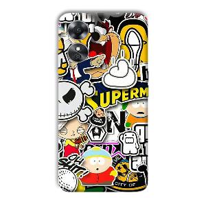 Cartoons Phone Customized Printed Back Cover for Oppo A17