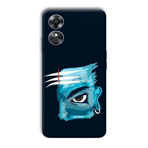 Shiv  Phone Customized Printed Back Cover for Oppo A17