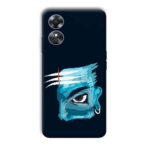 Shiv  Phone Customized Printed Back Cover for Oppo A17