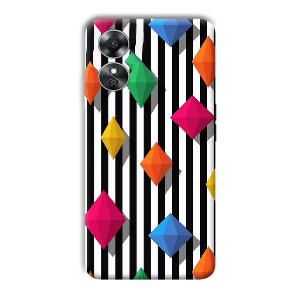 Origami Phone Customized Printed Back Cover for Oppo A17