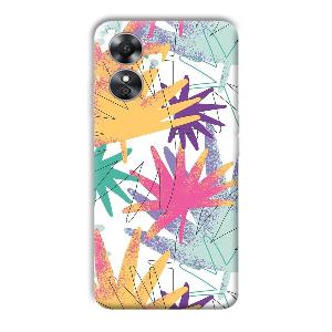 Big Leaf Phone Customized Printed Back Cover for Oppo A17