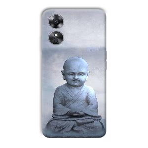 Baby Buddha Phone Customized Printed Back Cover for Oppo A17