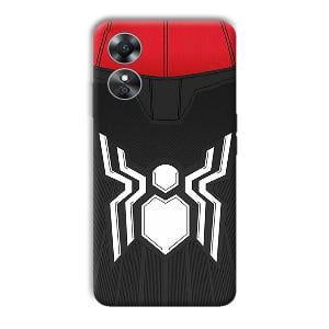 Spider Phone Customized Printed Back Cover for Oppo A17