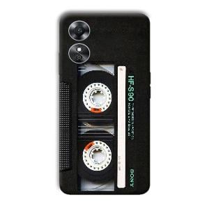 Sony Camera  Phone Customized Printed Back Cover for Oppo A17