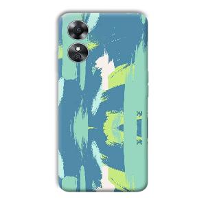 Paint Design Phone Customized Printed Back Cover for Oppo A17