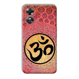 Om Design Phone Customized Printed Back Cover for Oppo A17