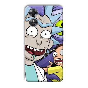 Animation Phone Customized Printed Back Cover for Oppo A17
