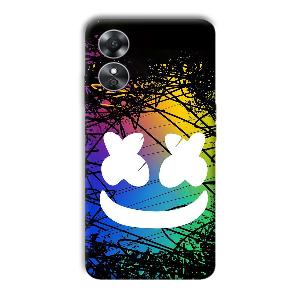 Colorful Design Phone Customized Printed Back Cover for Oppo A17