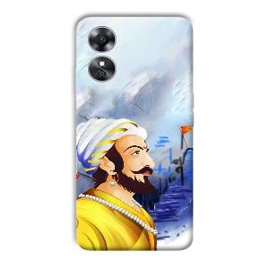 The Maharaja Phone Customized Printed Back Cover for Oppo A17