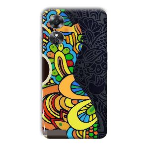 Pattern   Phone Customized Printed Back Cover for Oppo A17