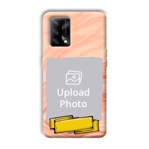 Pink Design Customized Printed Back Cover for Oppo F19