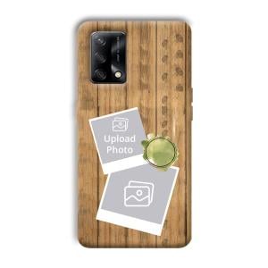Wooden Photo Collage Customized Printed Back Cover for Oppo F19