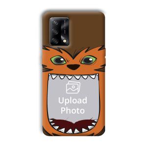 Monkey Monster Customized Printed Back Cover for Oppo F19